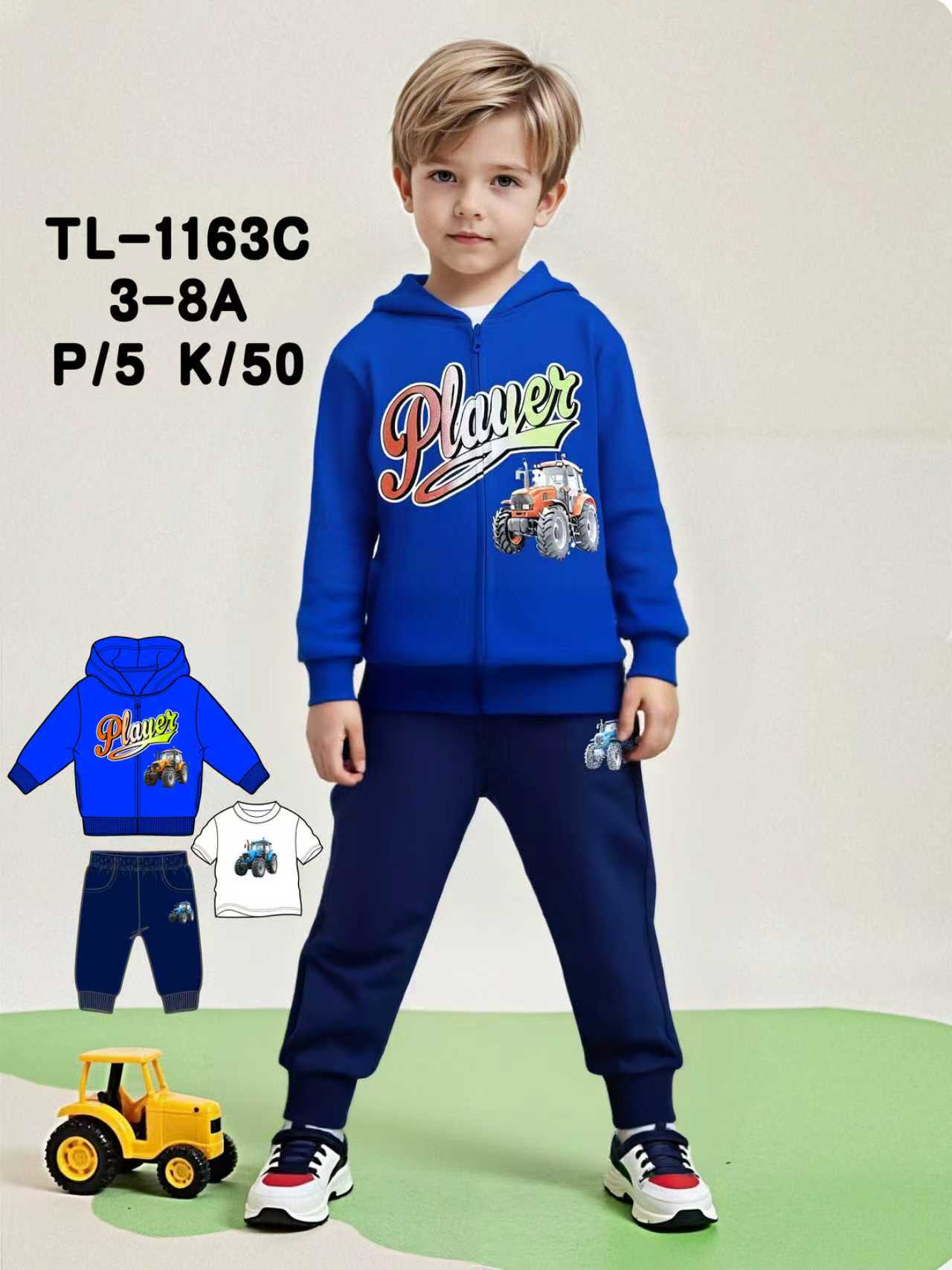 KOMPLETY DZIECIĘCE 3-8