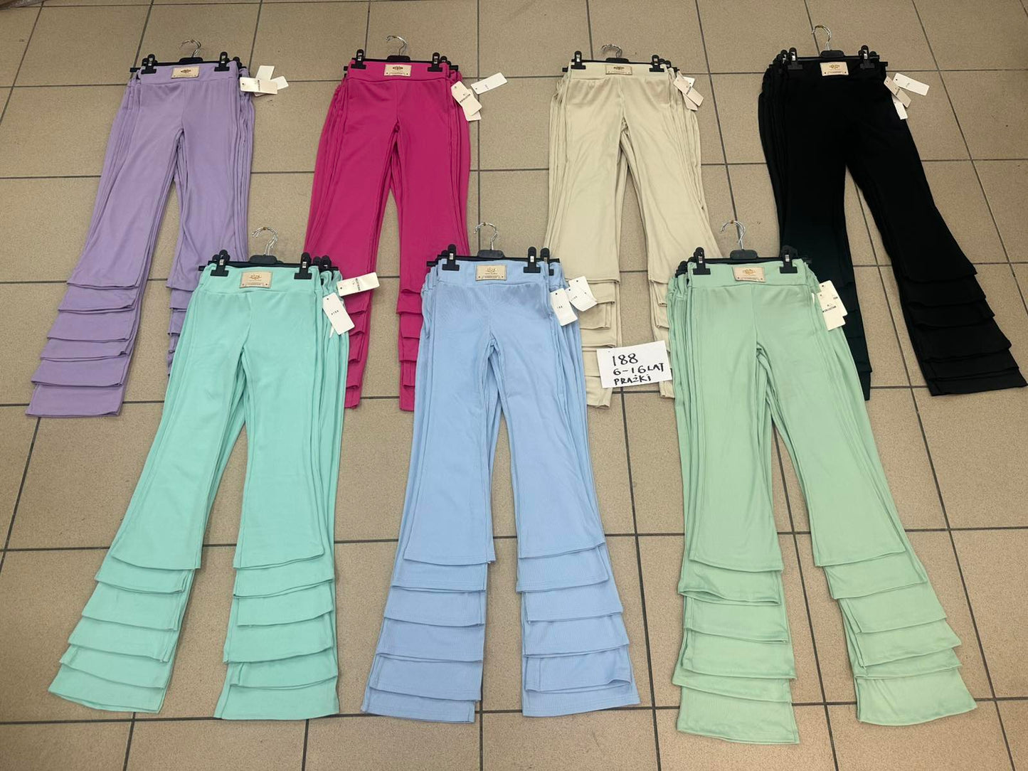 SPODNIE PRĄŻEK DZIECIĘCE (6-16)