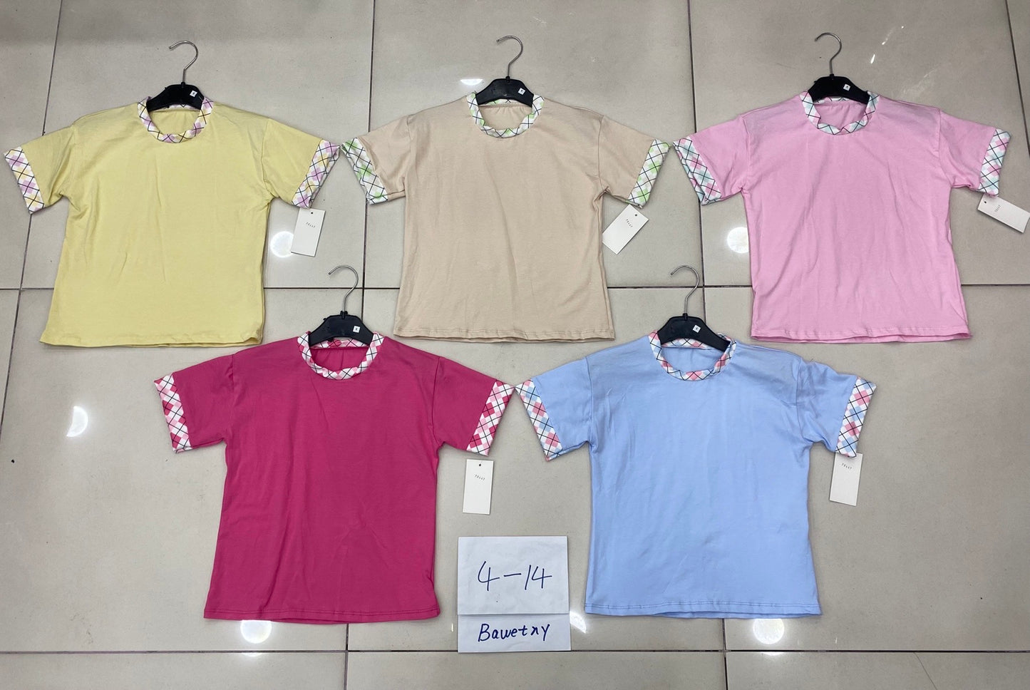 KOSZULKI DZIECIĘCE BAWEŁNY (4-14)