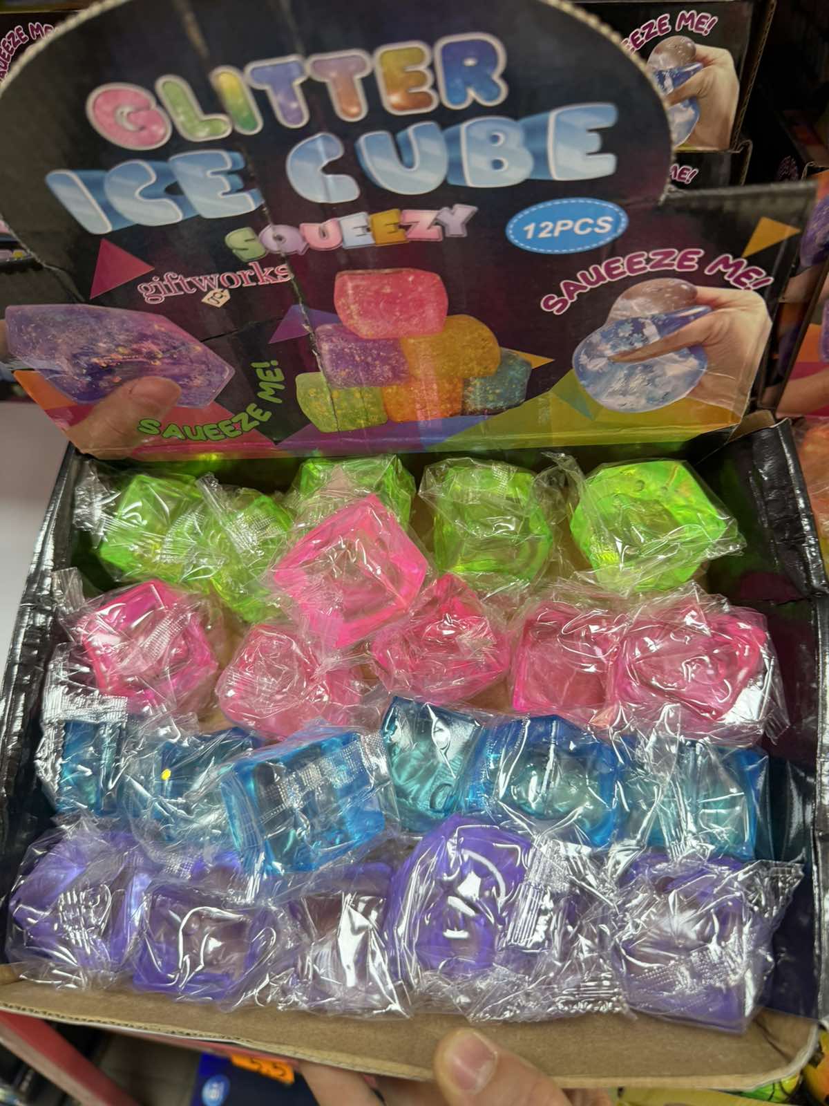 GNIOTKA ICE CUBE GLITTER