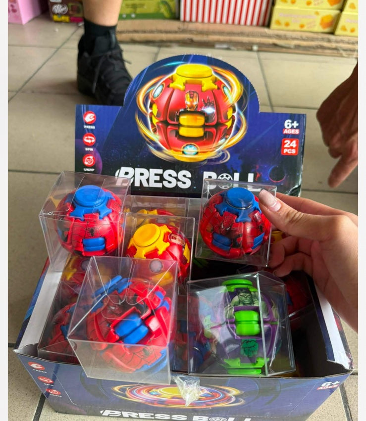 PIŁKA SPINNER AVENGERS