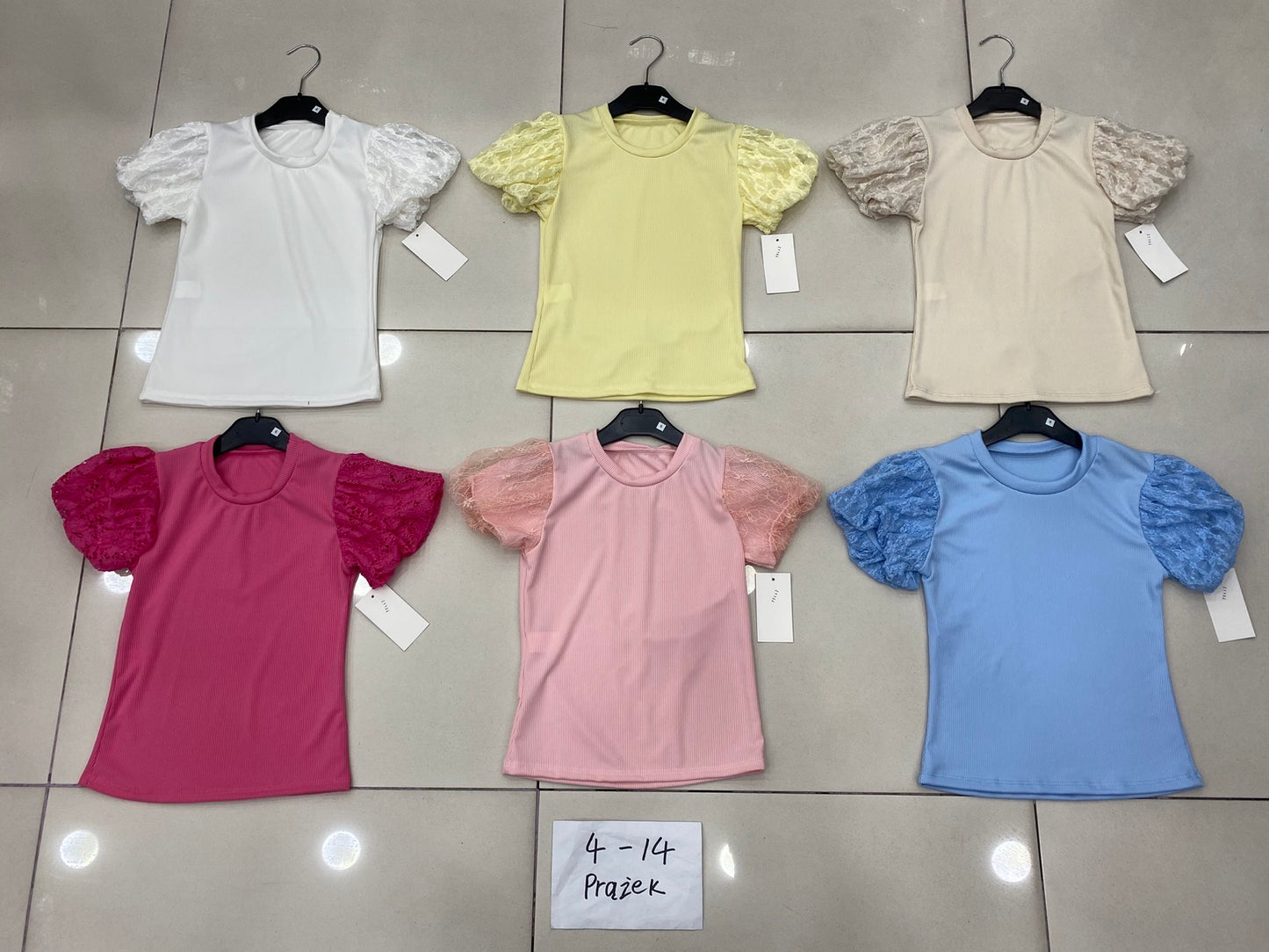 KOSZULKI DZIECIĘCE PRĄŻEK (4-14)