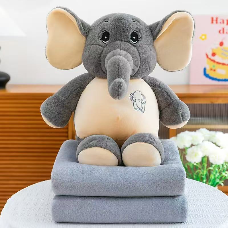 MASKOTKA SŁOŃ Z KOCYKIEM