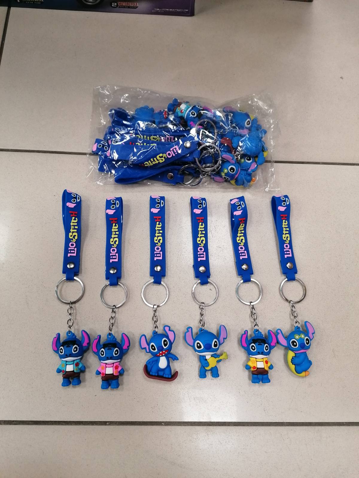 BRELOK DO KLUCZY STITCH