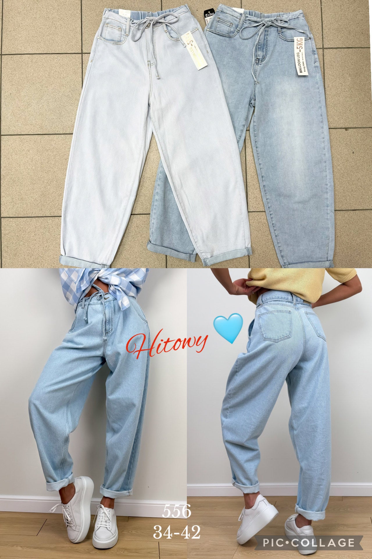 JEANSY DAMSKIE (34-42)