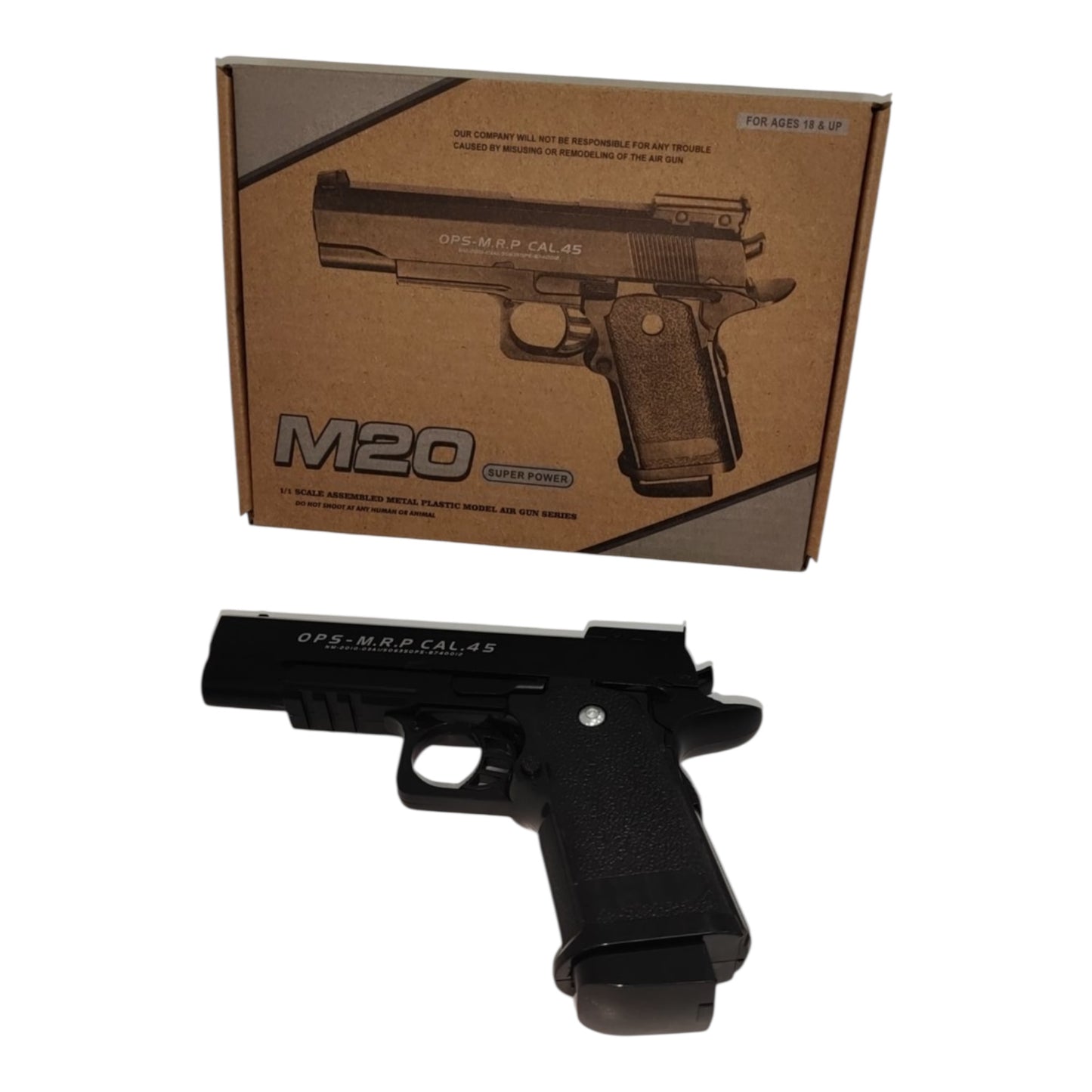 PISTOLET METALOWY M20