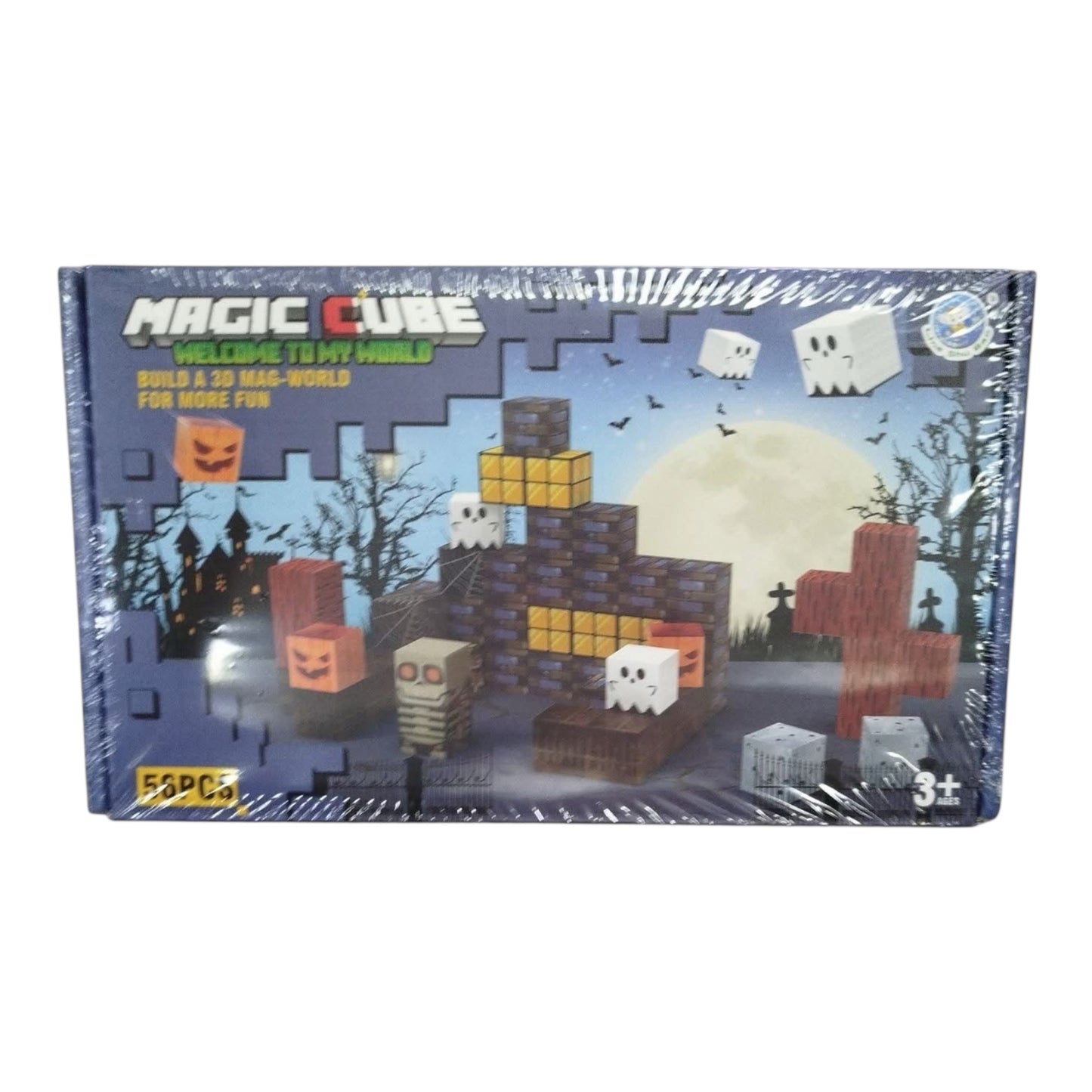 KLOCKI MAGNETYCZNE 56 PCS.