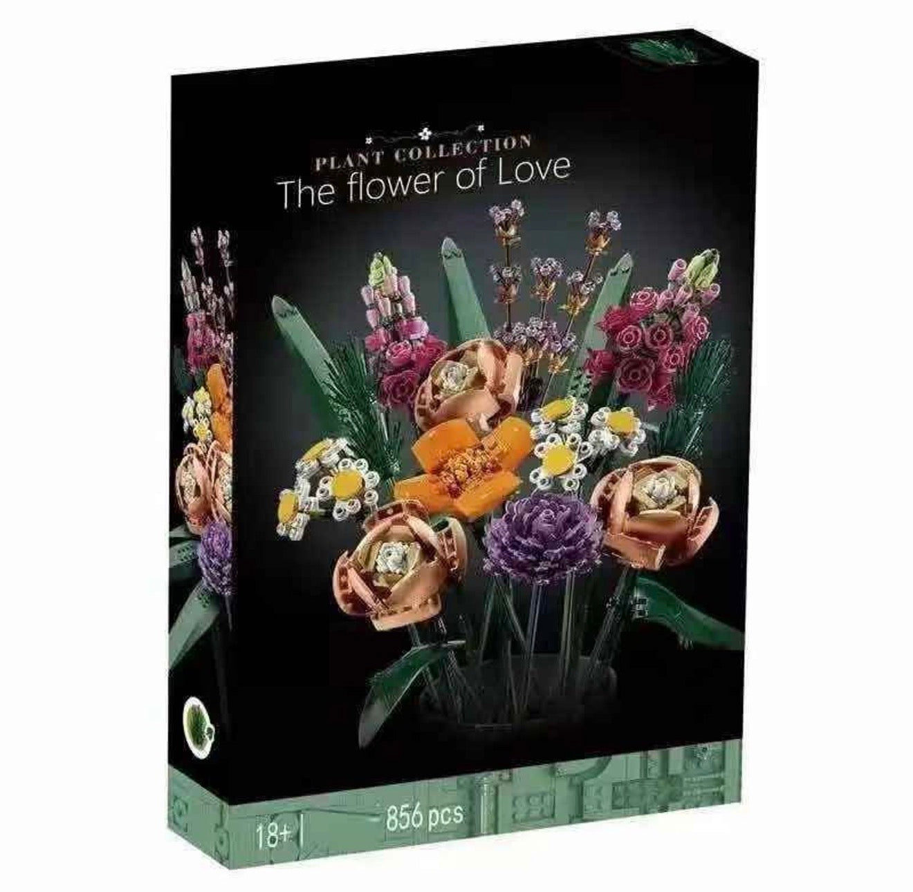 KLOCKI KWIATY 856 PCS.