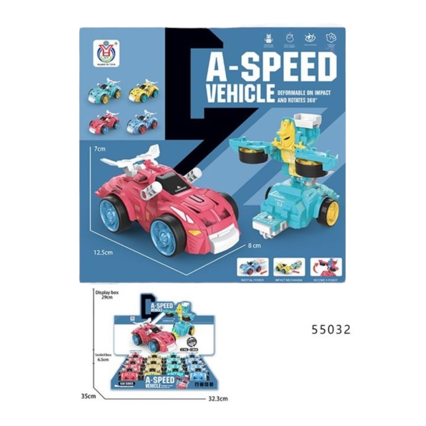 ZABAWKA SAMOCHÓD A SPEED VEHICLE