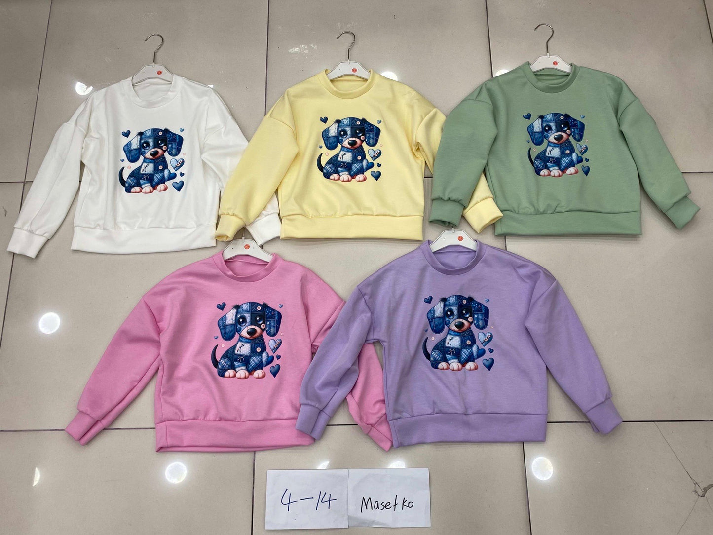 BLUZY DZIECIĘCE 4-14
