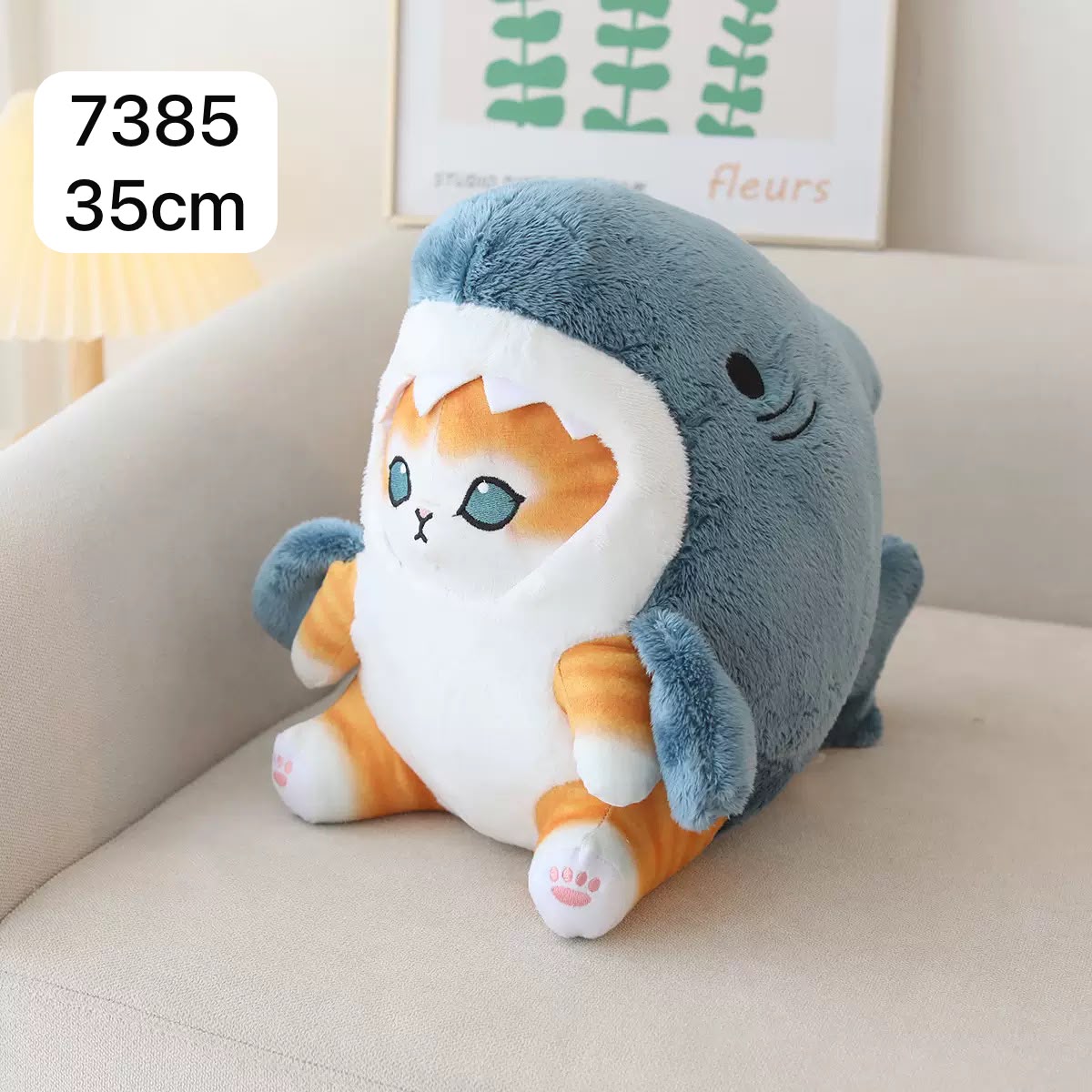 MASKOTKA KOT REKIN 35CM
