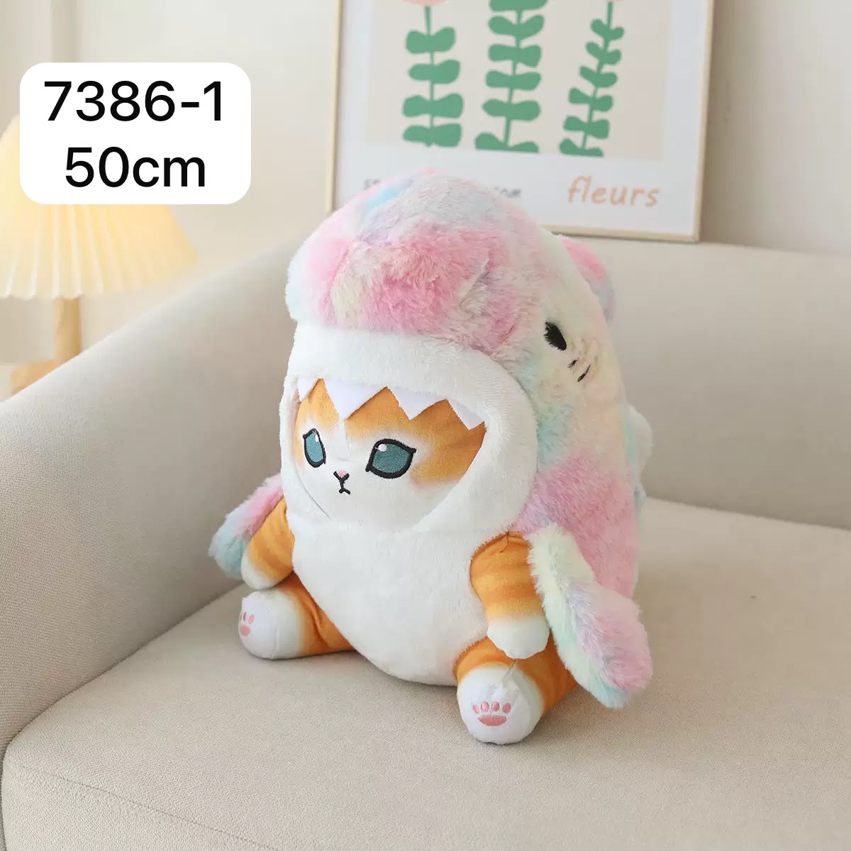 MASKOTKA KOT REKIN 50CM