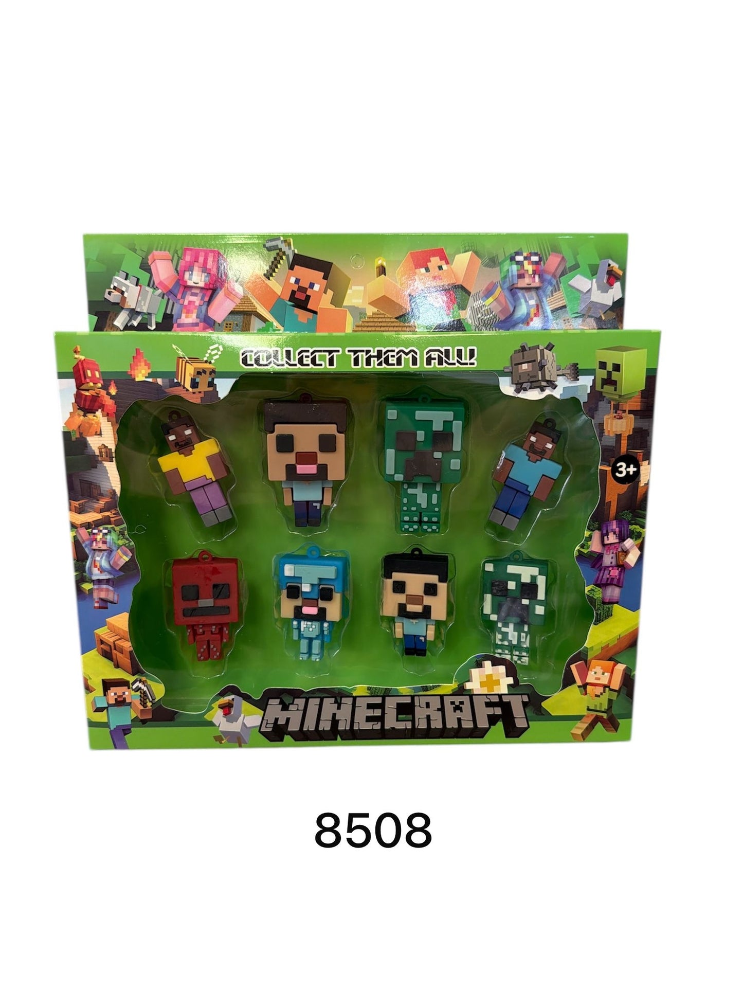 ZESTAW FIGUREK MINECRAFT