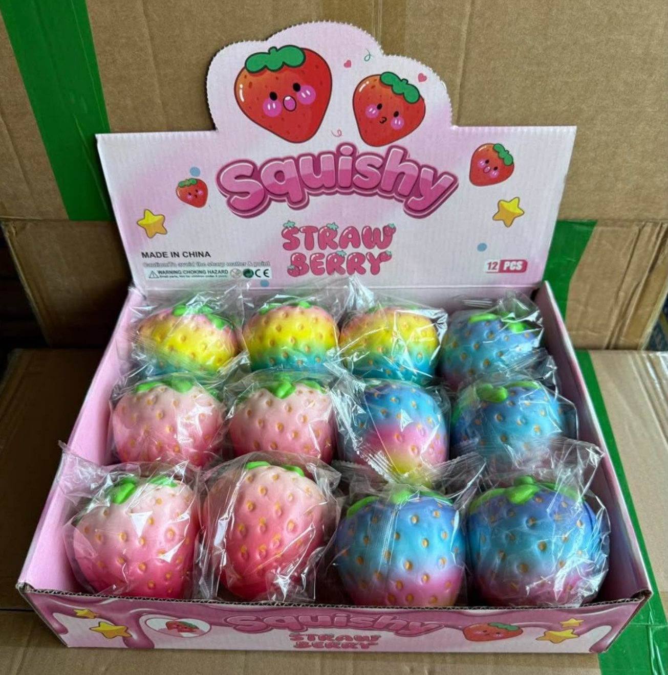 GNIOTKA TRUSKAWKA FRUIT SQUISHY