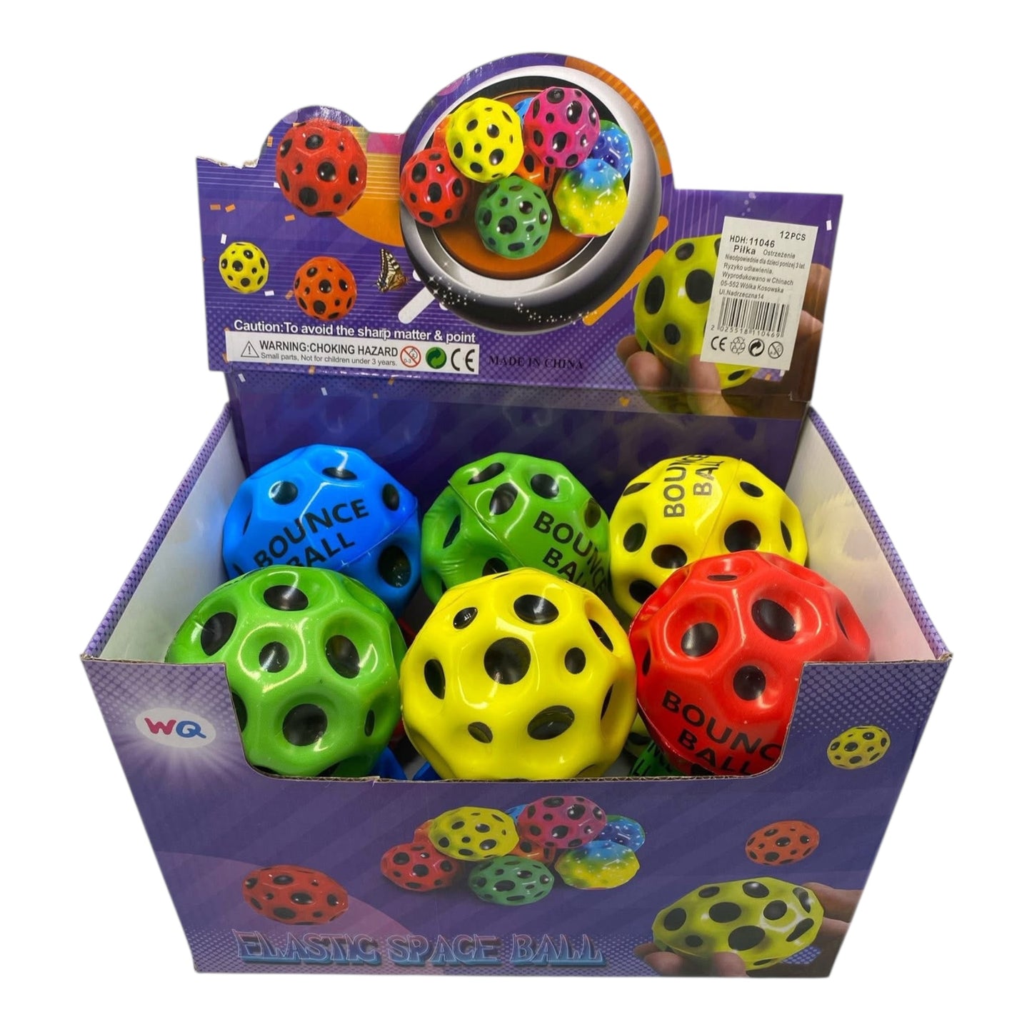 PIŁKA ELASTIC SPACE BALL