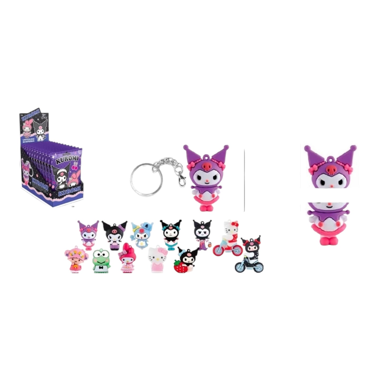 BRELOK DO KLUCZY KUROMI