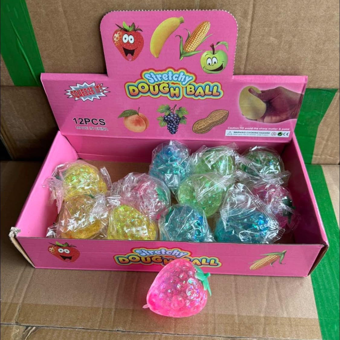 GNIOTKA TRUSKAWKA FRUIT SQUISHY