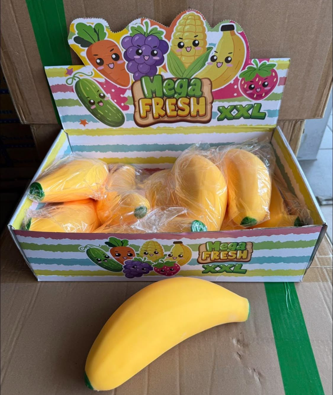 GNIOTKA BANAN FRUIT SQUISHY