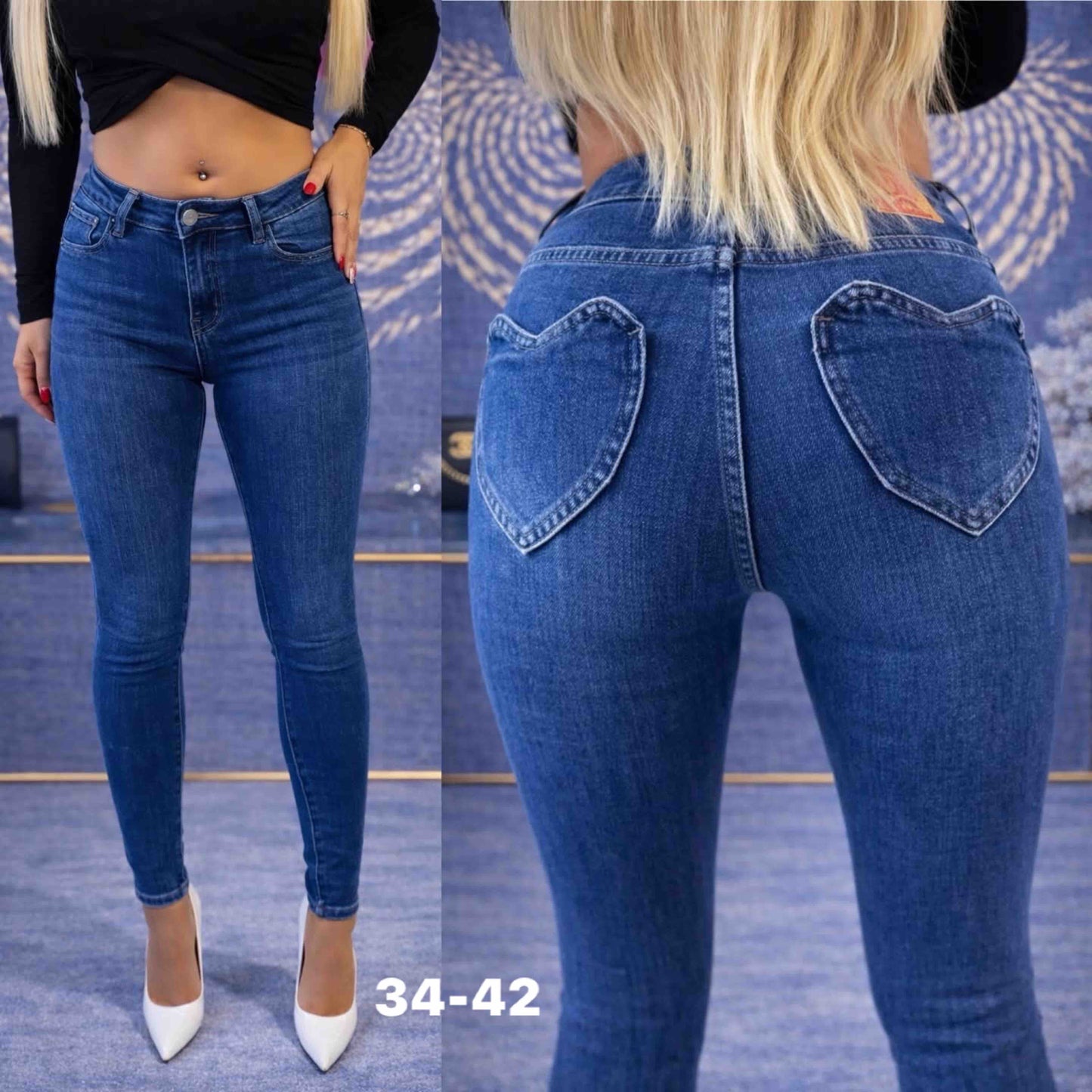 JEANSY DAMSKIE 34-42