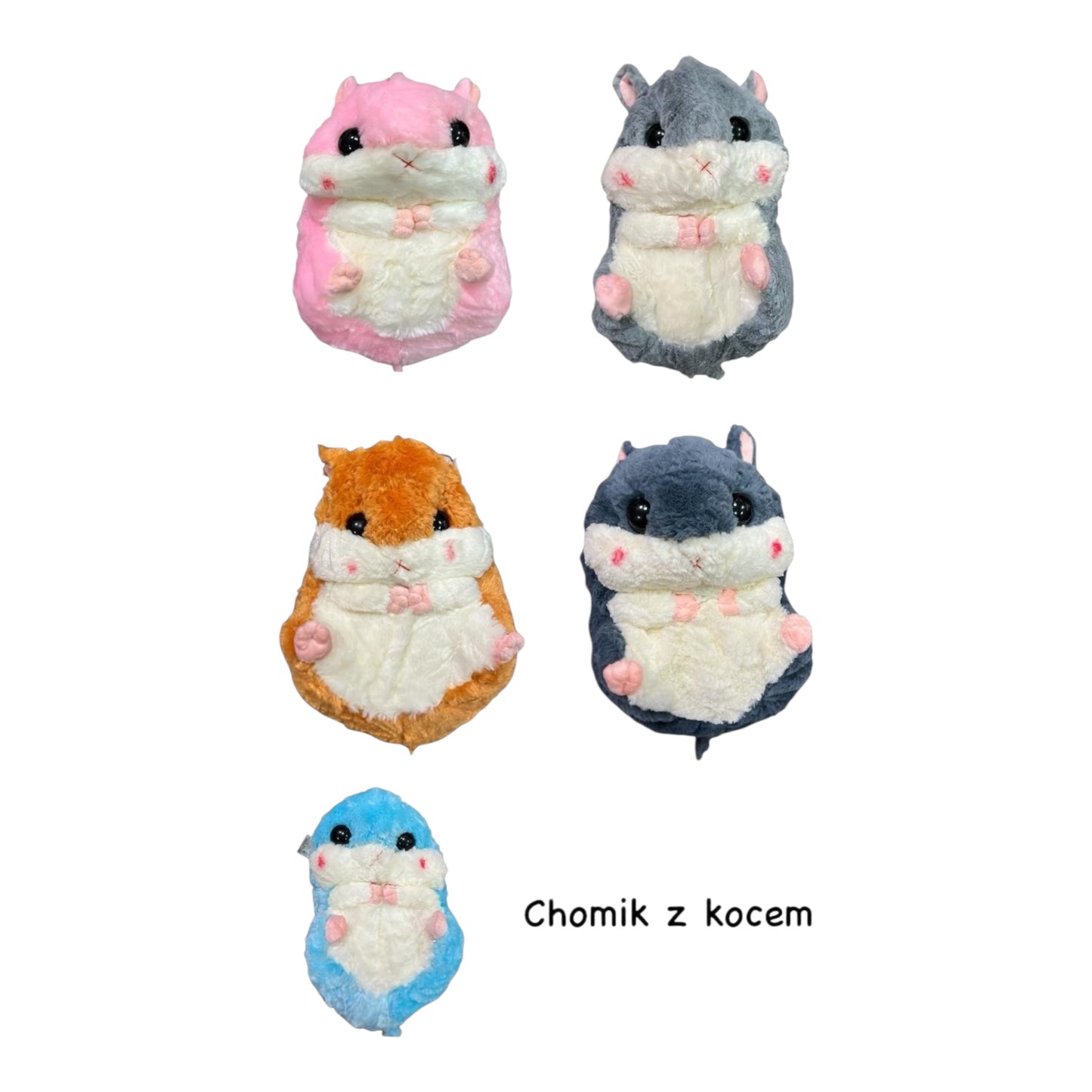 MASKOTKA CHOMIK Z KOCEM