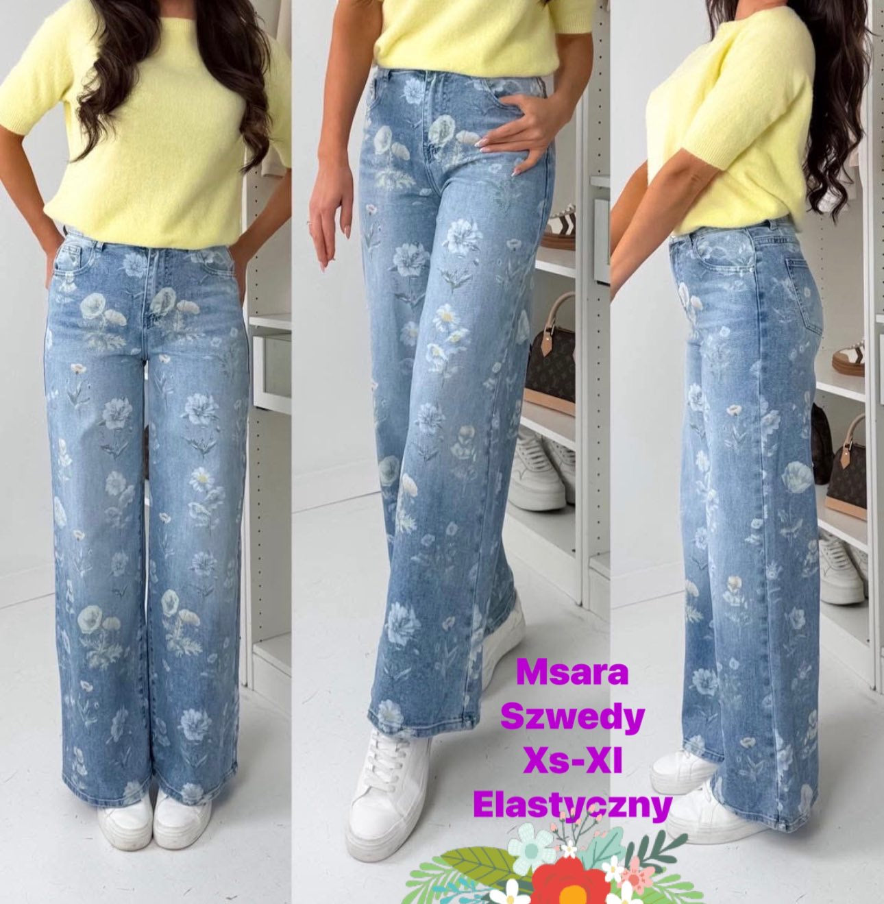JEANSY DAMSKIE XS-XL