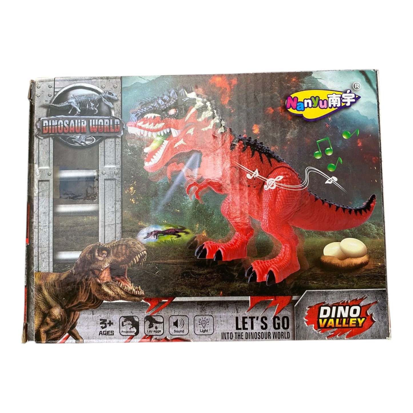 DINOZAUR Z JAJKIEM
