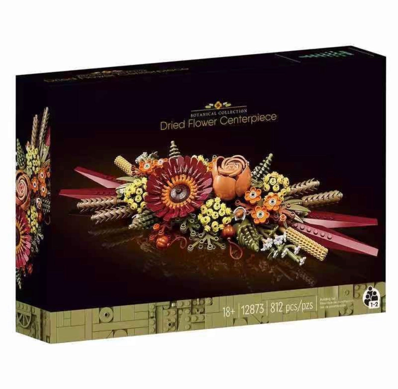 KLOCKI KWIATY 812 PCS.