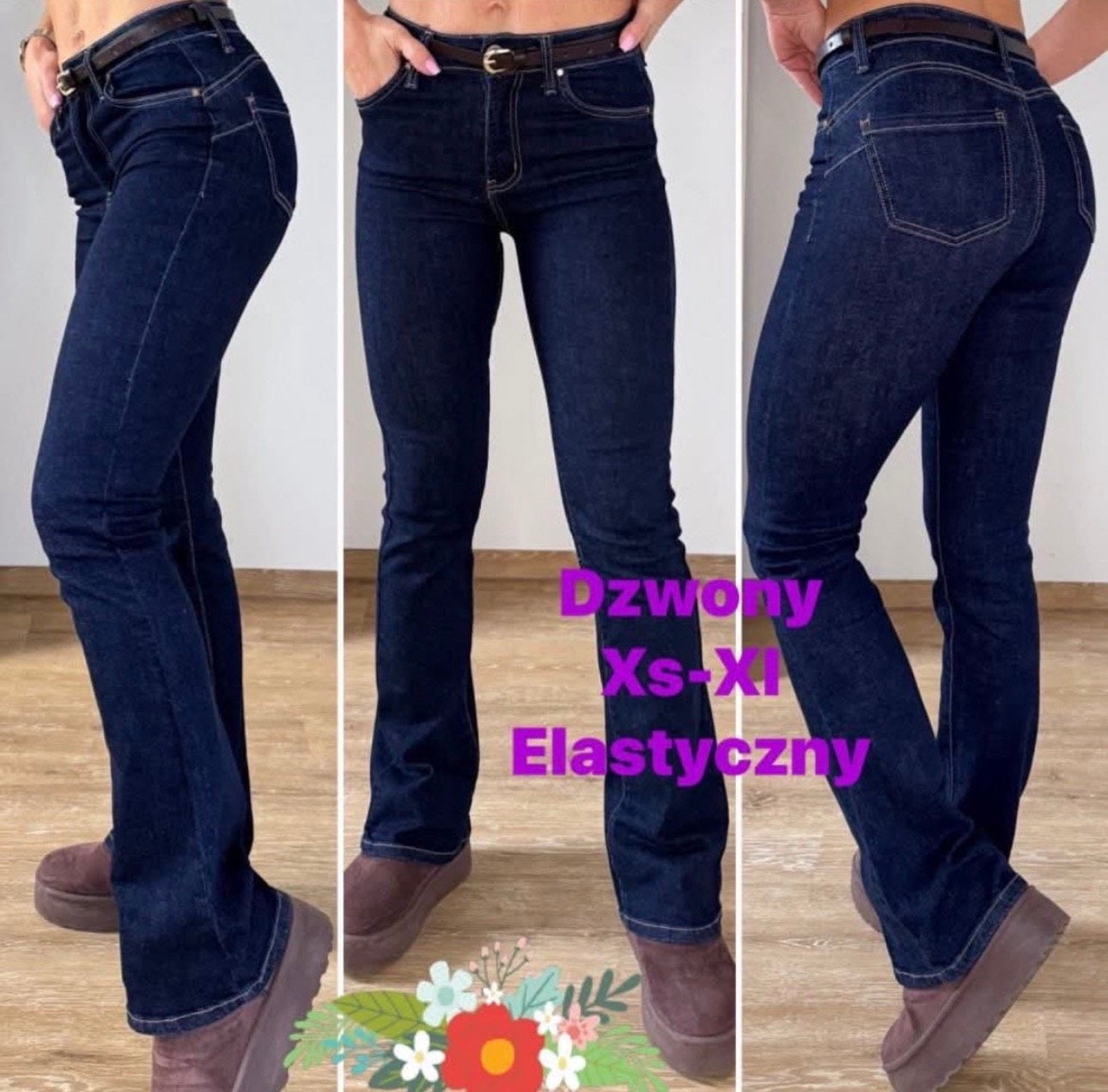 JEANSY DAMSKIE XS-XL