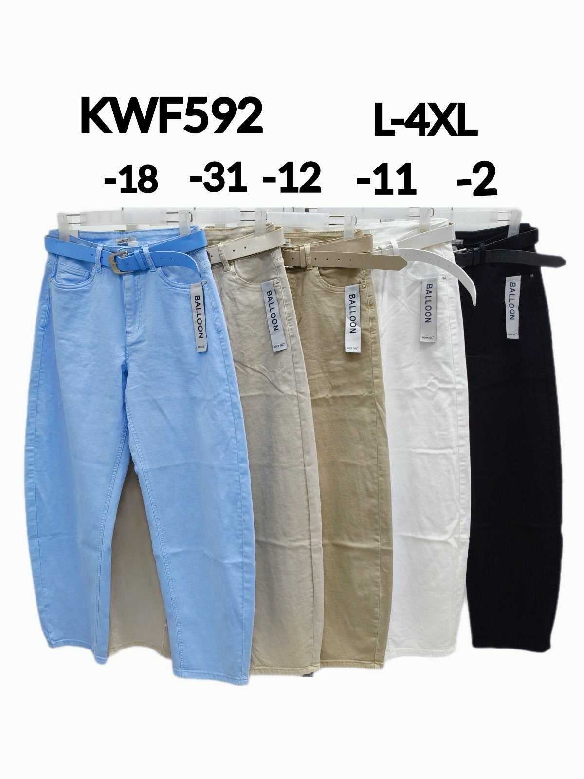 JEANSY DAMSKIE L-4XL