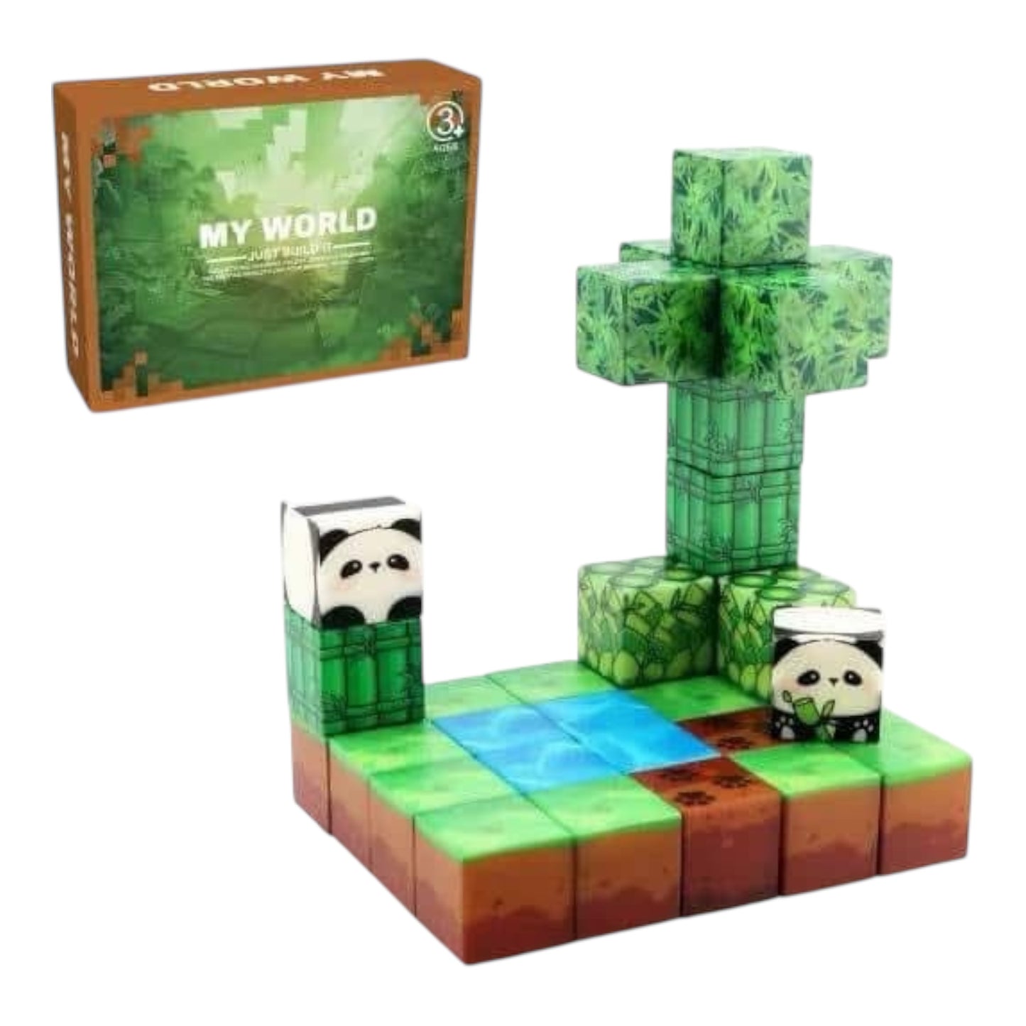 KLOCKI MAGNETYCZNE 32 PCS.