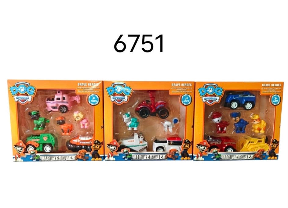 FIGURKI PSI PATROL