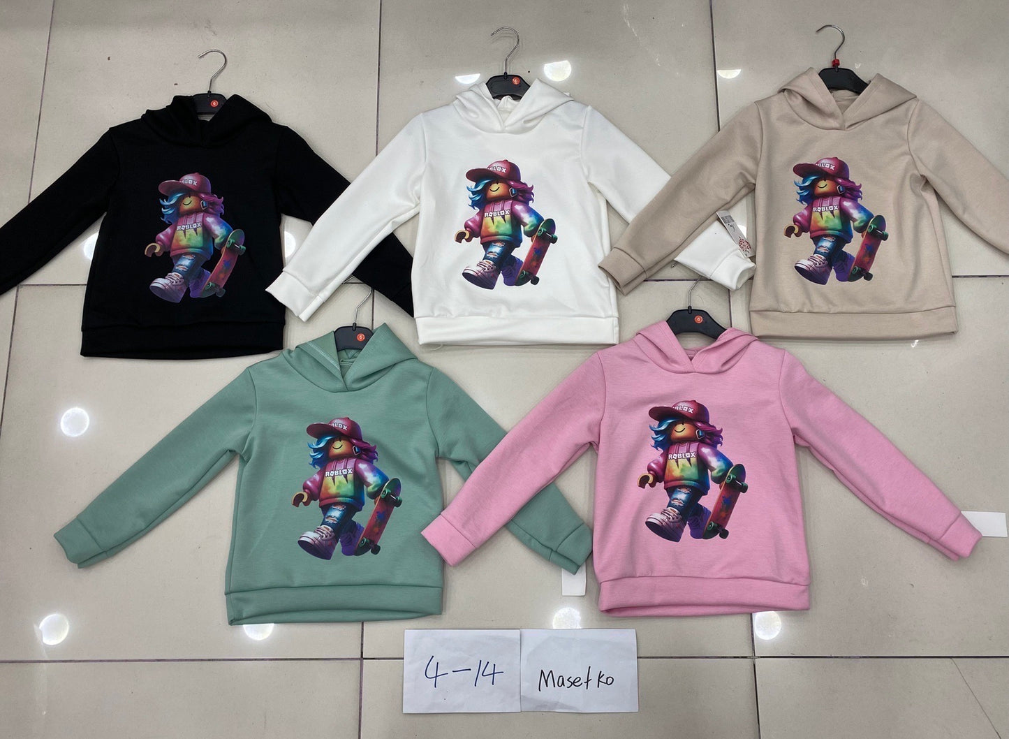 BLUZY DZIECIĘCE 4-14