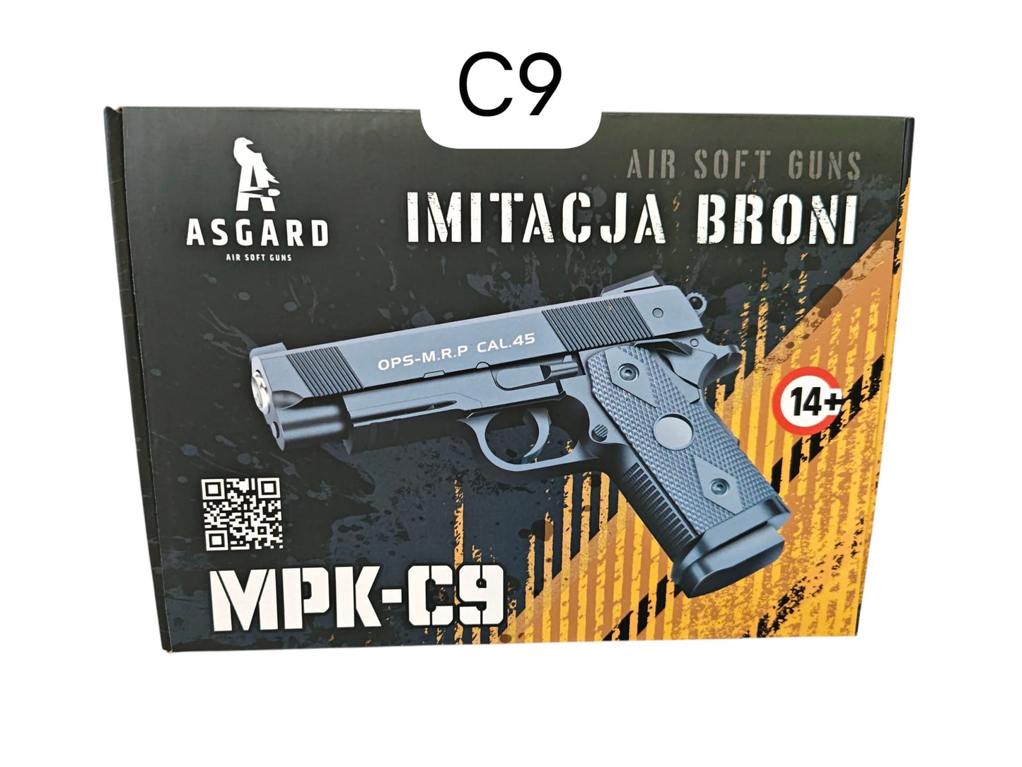 PISTOLET METALOWY C9