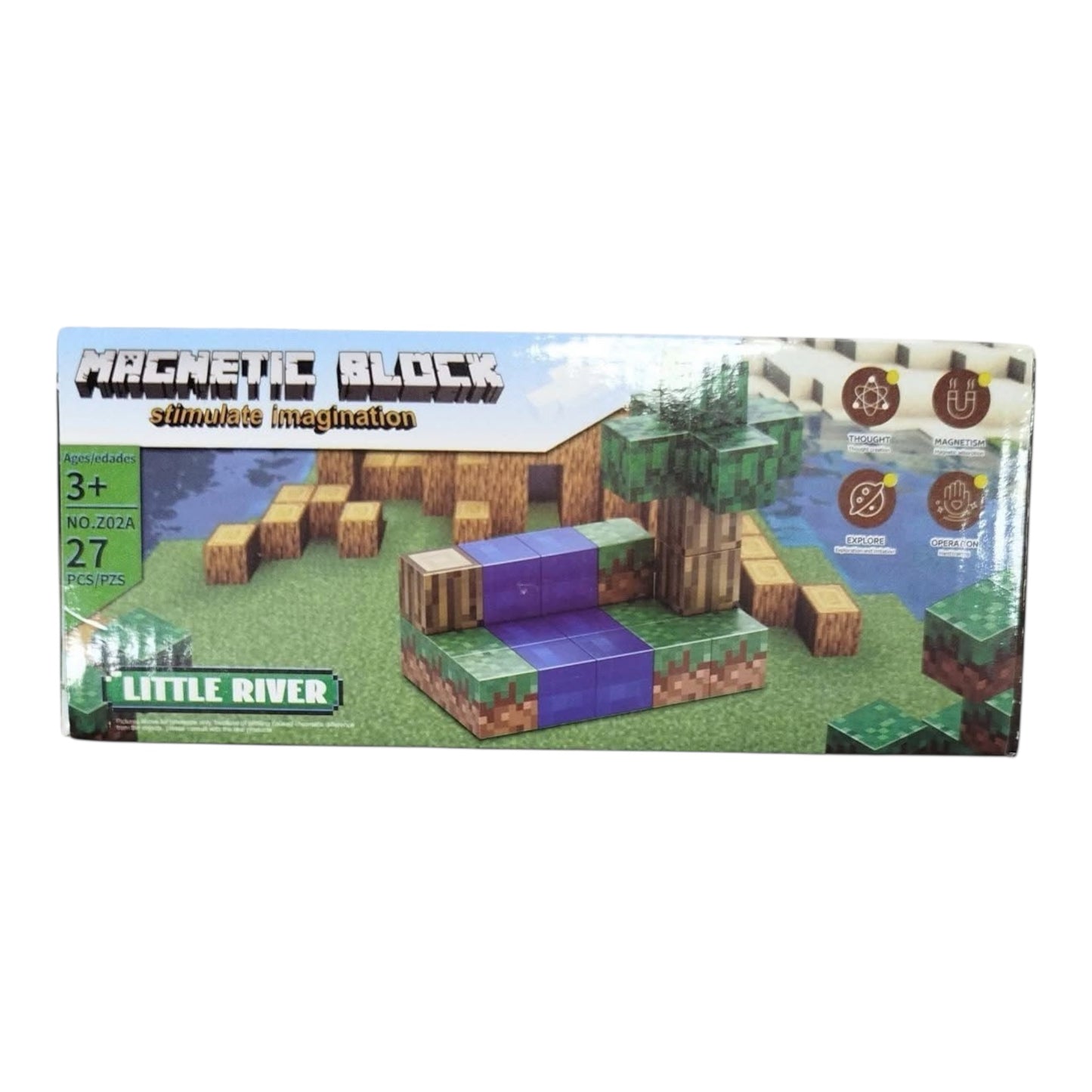 KLOCKI MAGNETYCZNE 27 PCS.