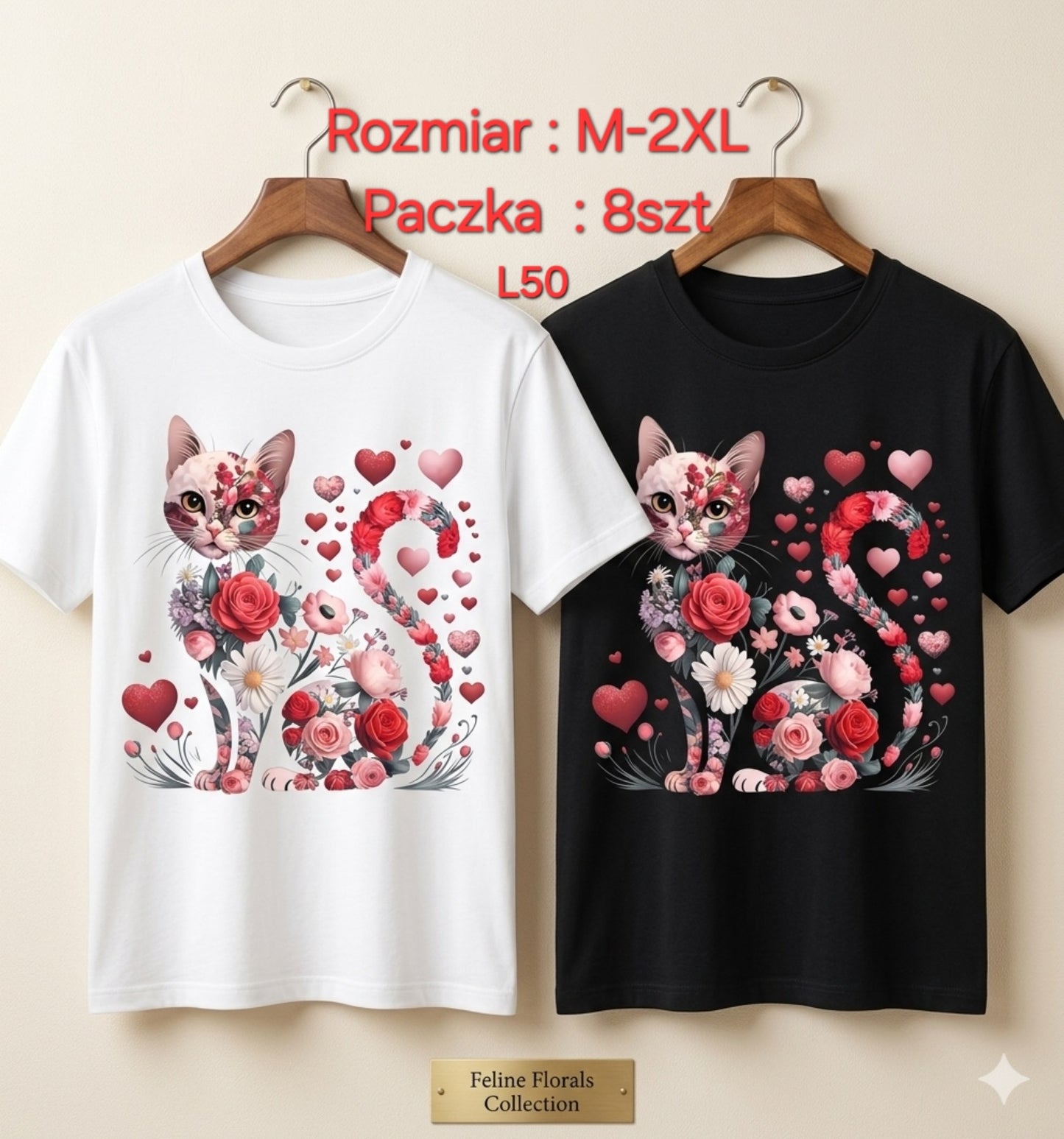 WZORZYSTA KOSZULKA M-2XL
