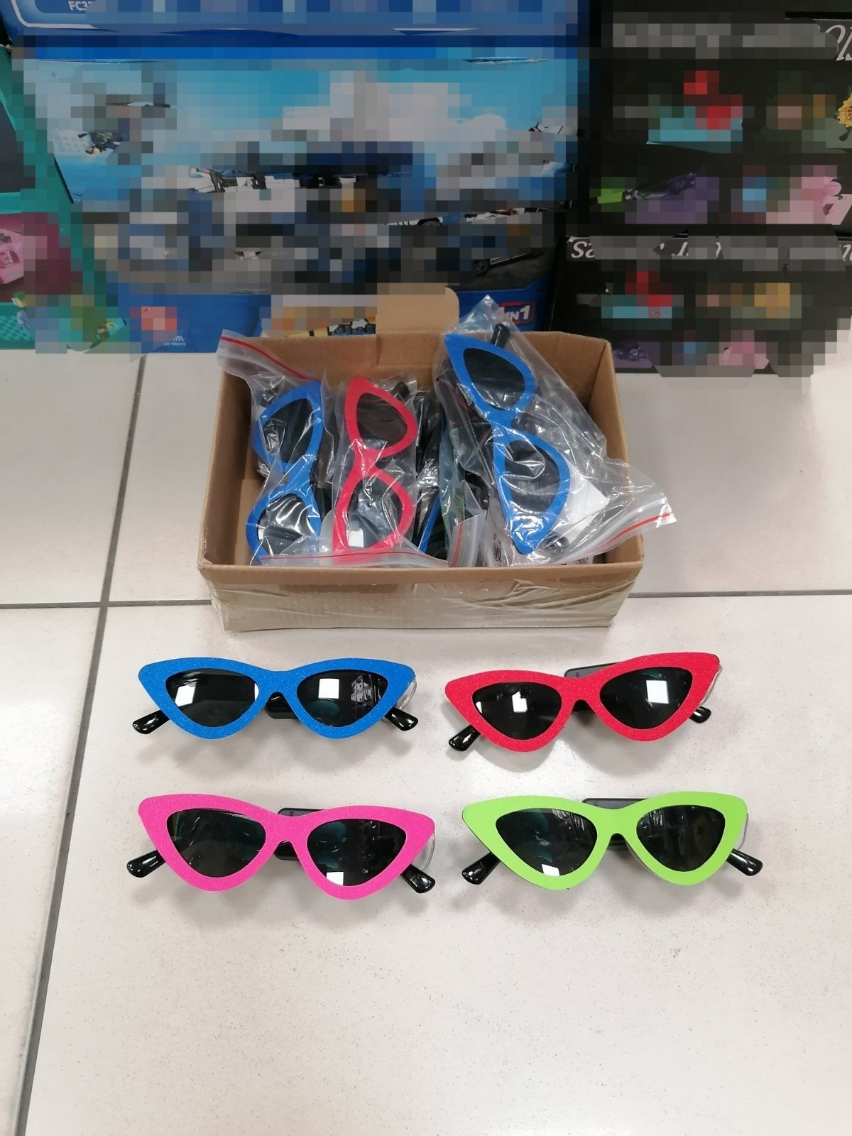 MODNE OKULARY LED