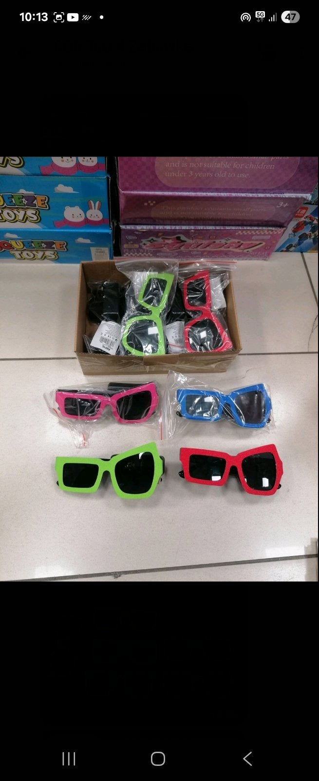 MODNE OKULARY LED