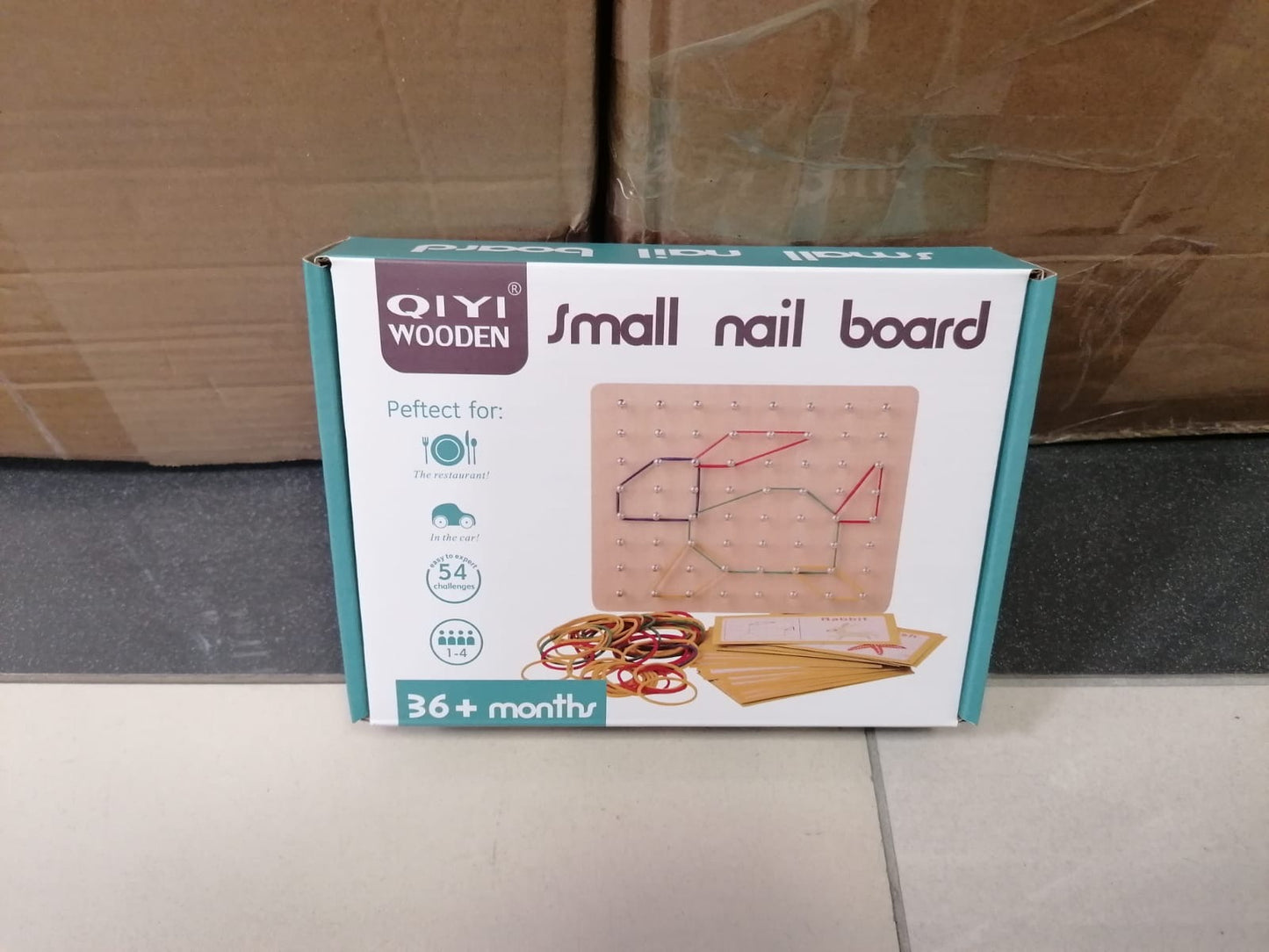 ZABAWKA DREWNIANA SMALL NAIL BOARD
