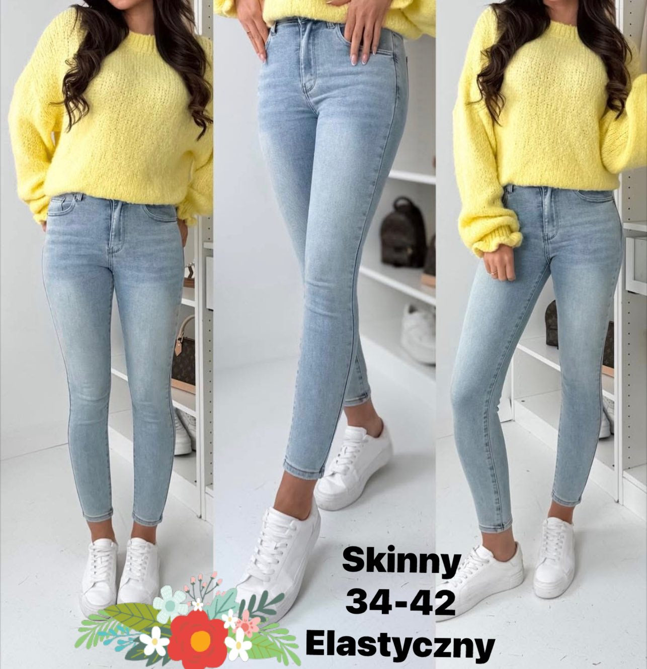 JEANSY DAMSKIE 34-42