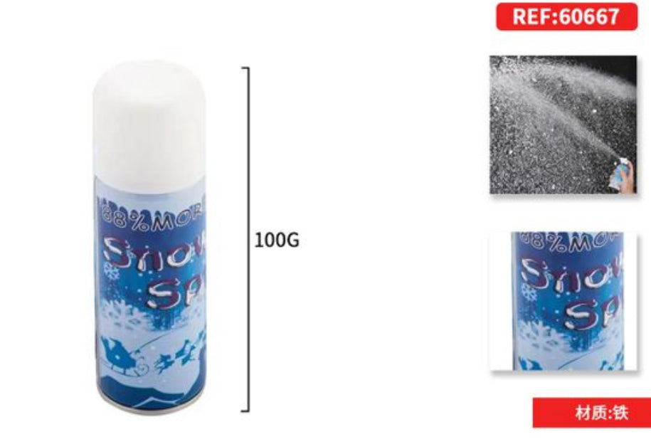 SZTUCZNY ŚNIEG W SPRAYU 100G