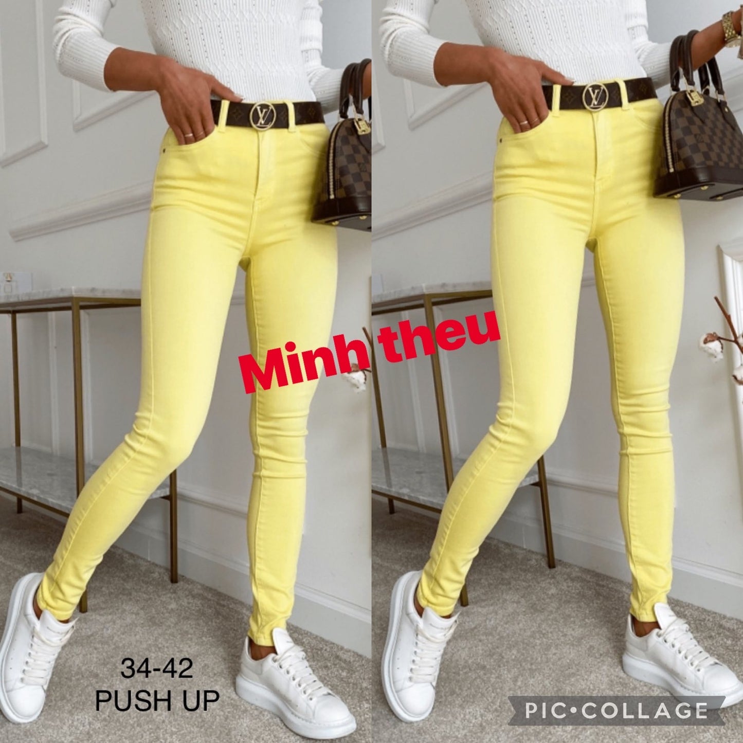 JEANSY (34-42) PUSH UP