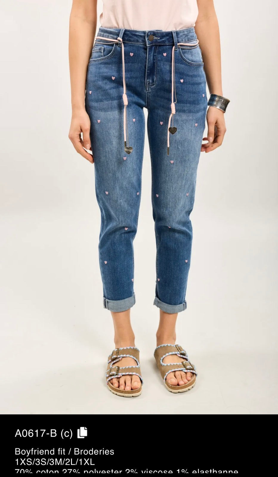 JEANSY BOYFRIEND FIT (XS-XL)