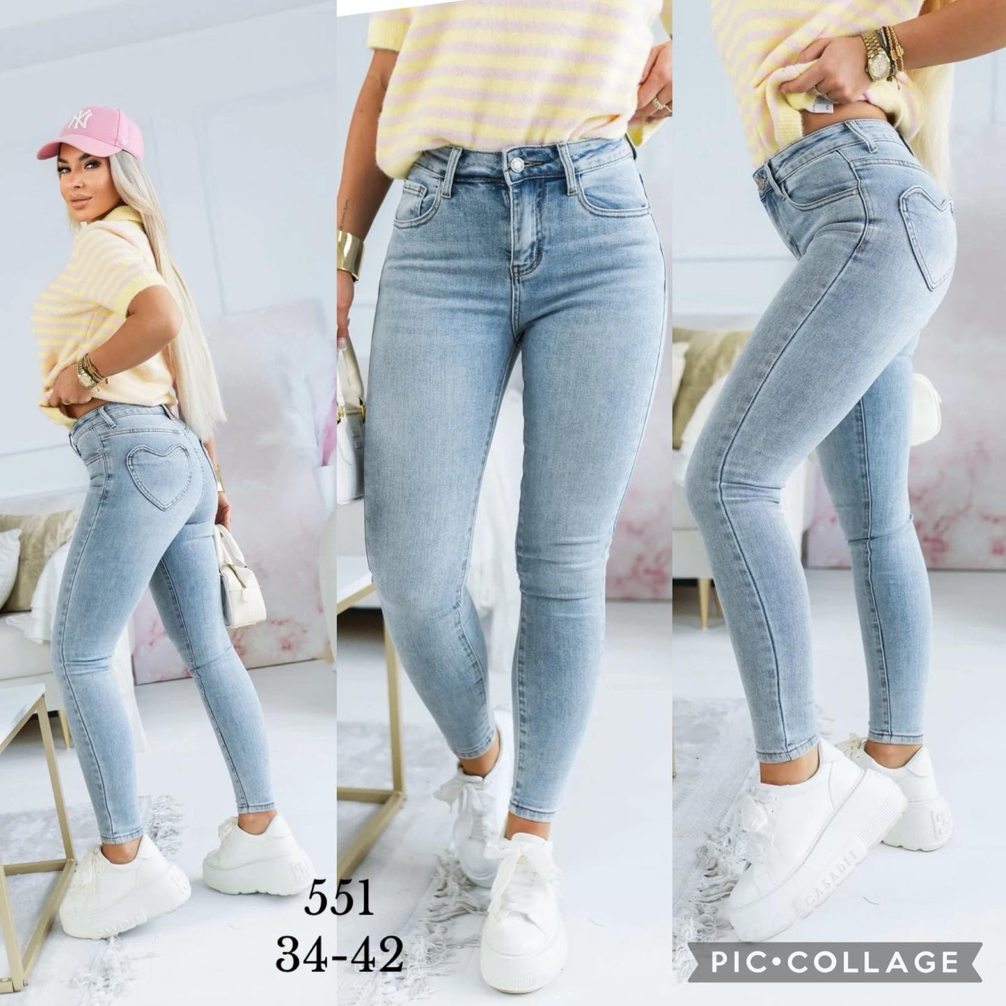 JEANSY DAMSKIE (34-42)