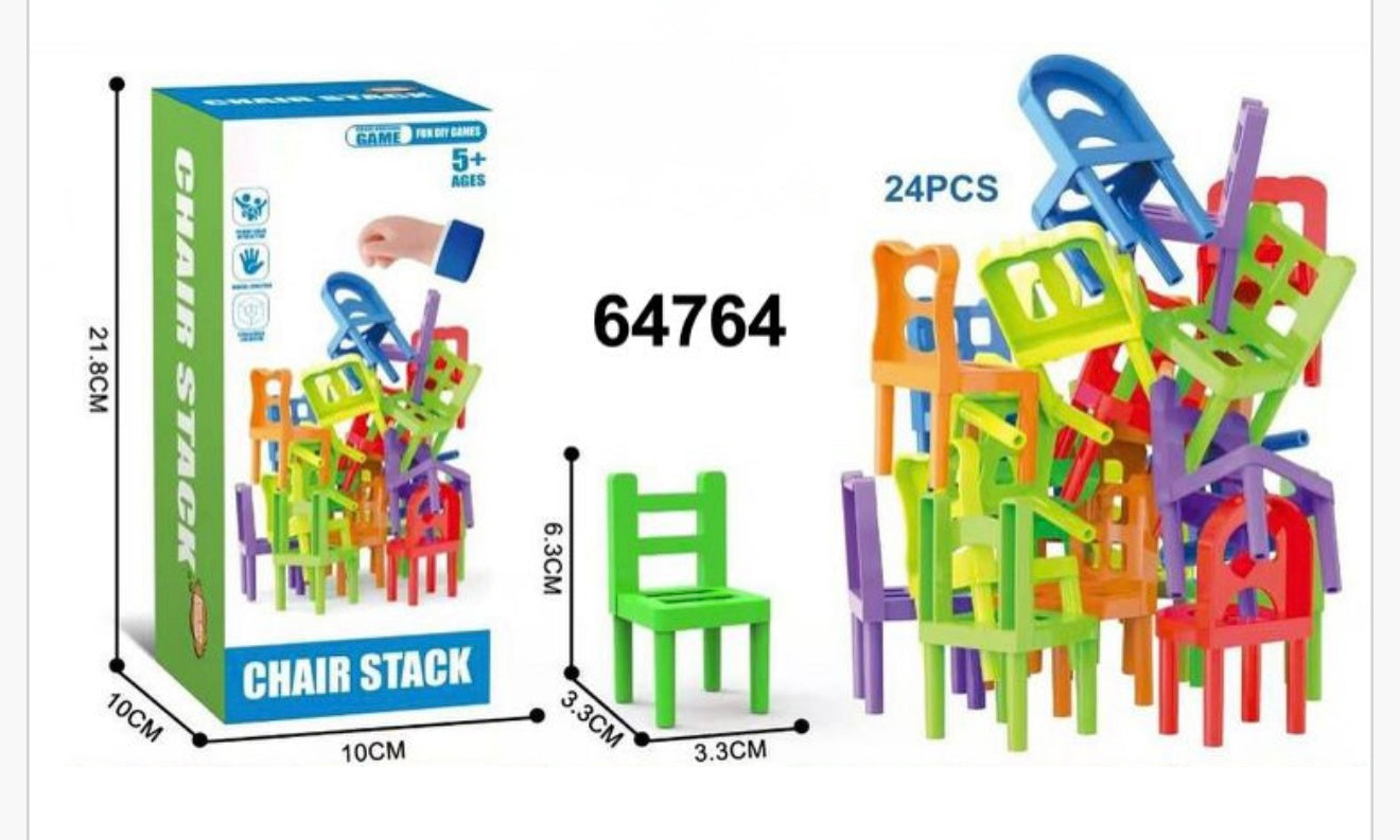 ZABAWKA LOGICZNA CHAIR STACK