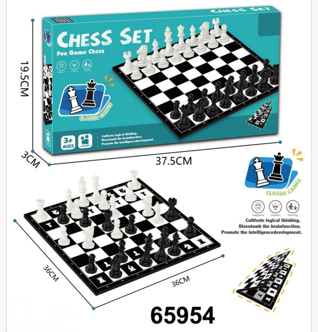 ZABAWKA LOGICZNA CHESS GAME