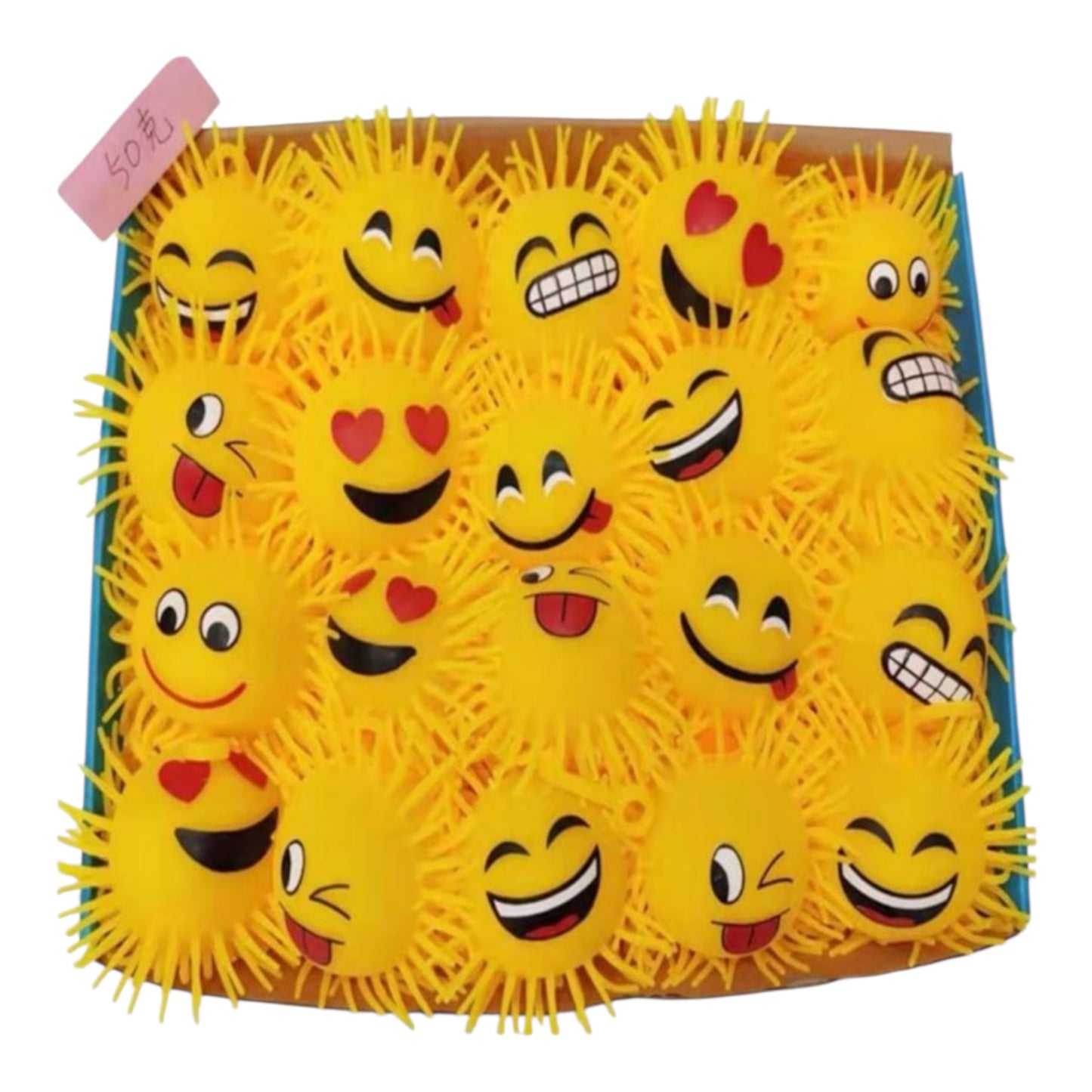 GNIOTKA ANTYSTRESOWA EMOJI LED
