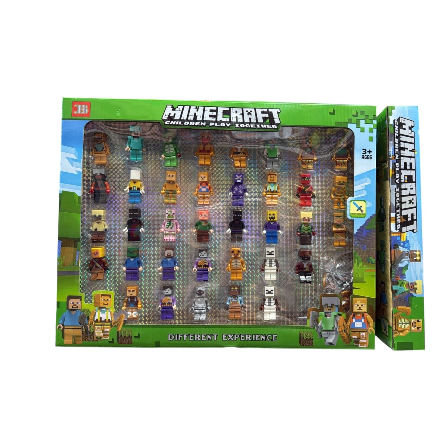 ZESTAW FIGUREK MINECRAFT