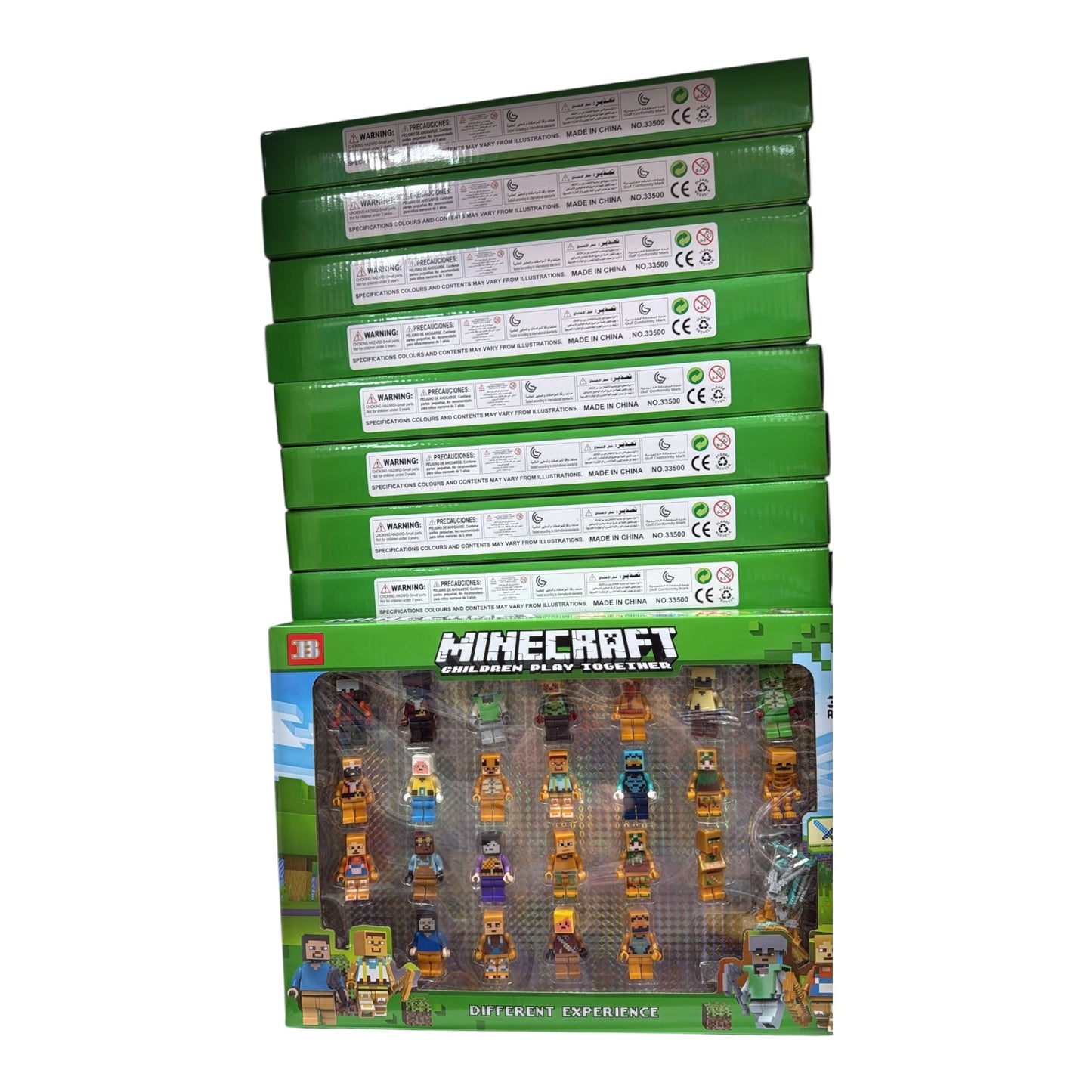 ZESTAW FIGUREK MINECRAFT