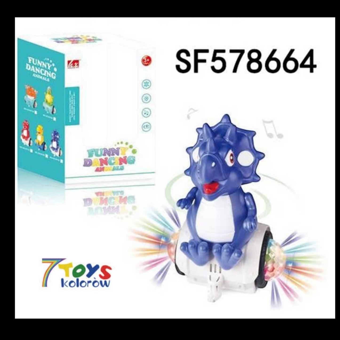 ZABAWKOWY ELEKTRYCZNY DINOZAUR