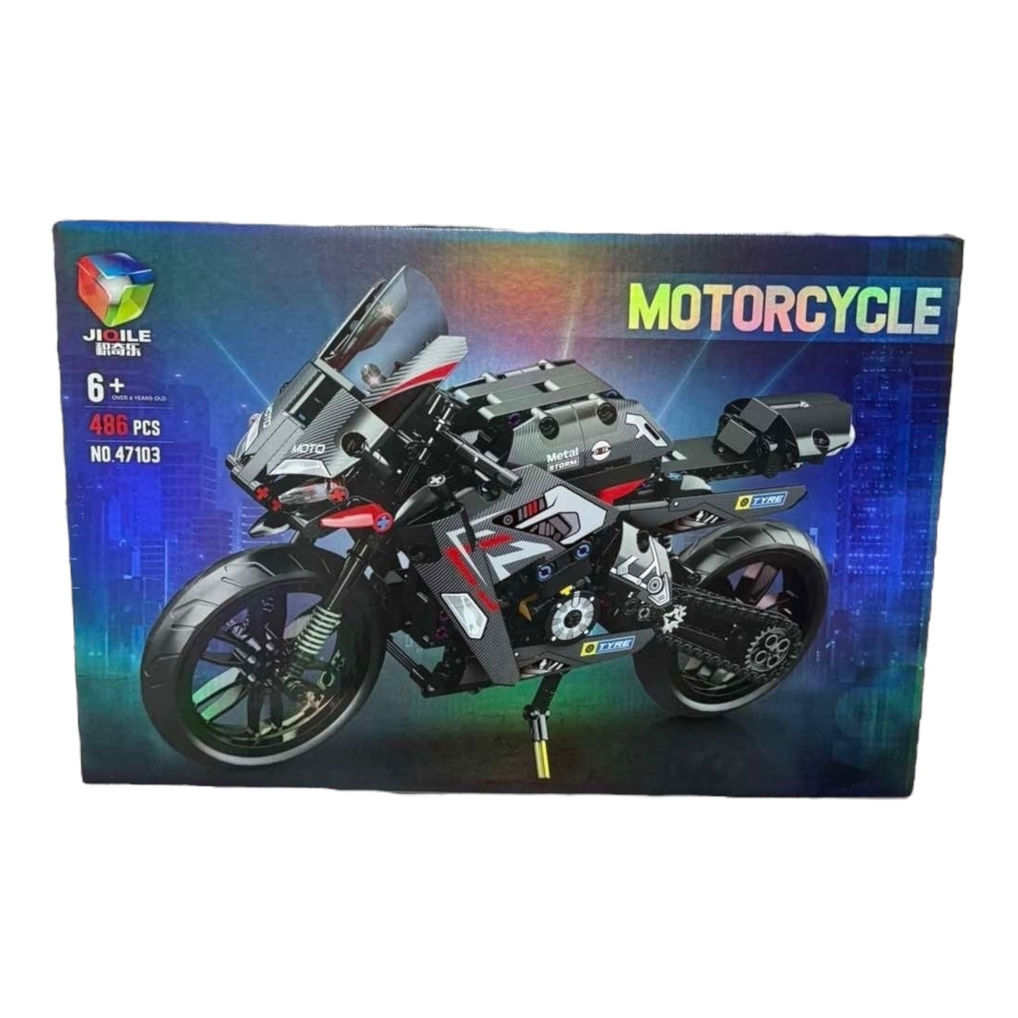 KLOCKI MOTORCYCLE 486 PCS.